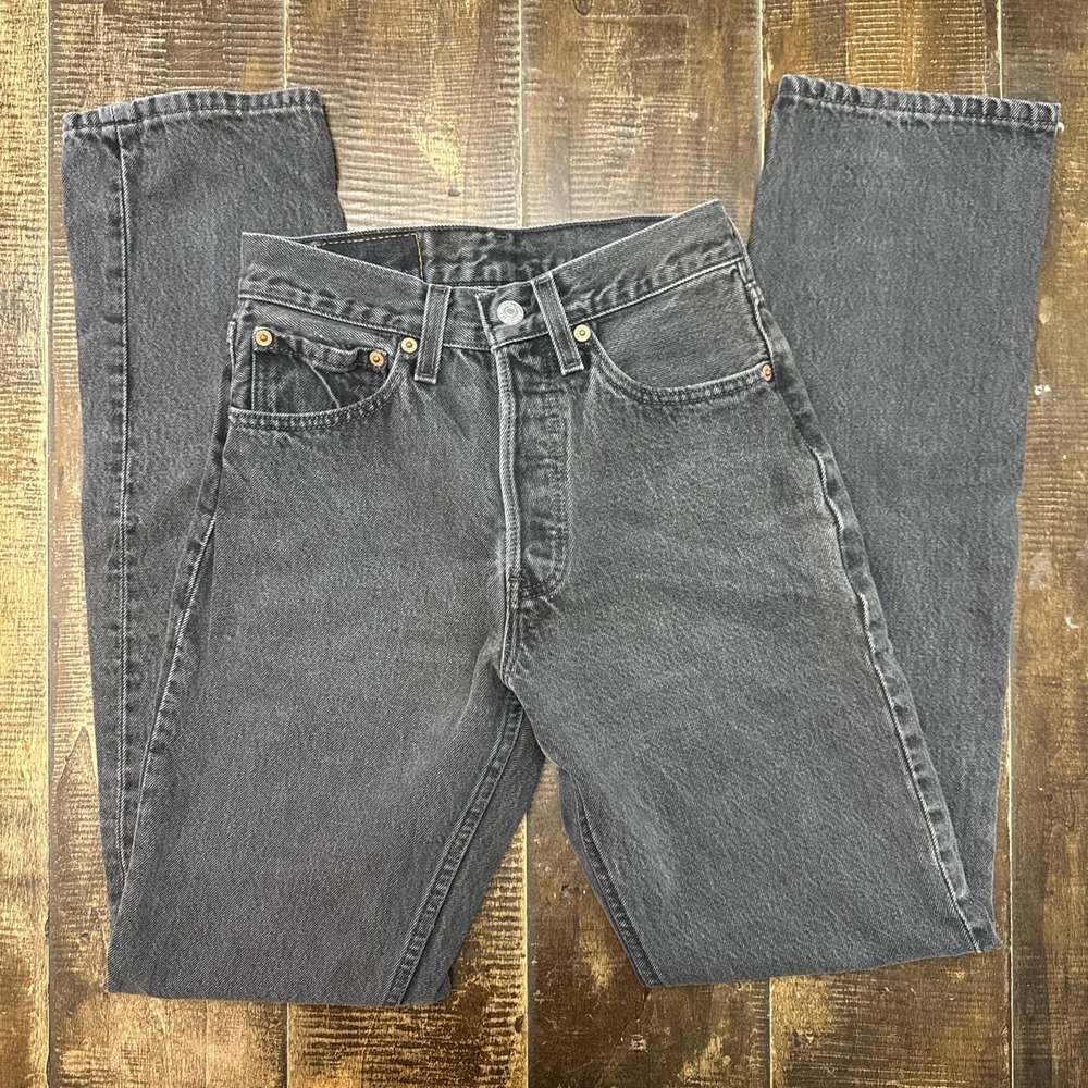 Vintage Levi's 501 black jeans